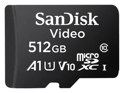 Bosch MSD-V512G Gözetim microSD kartı Gözetim microSD kart 512GB Hafıza Kartı