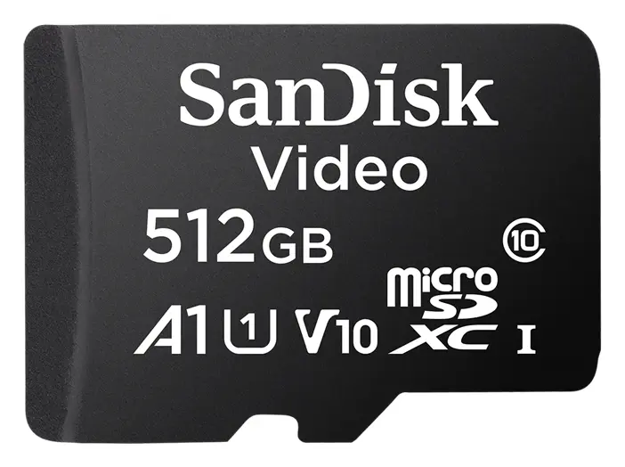 Bosch MSD-V512G Gözetim microSD kartı Gözetim microSD kart 512GB Hafıza Kartı