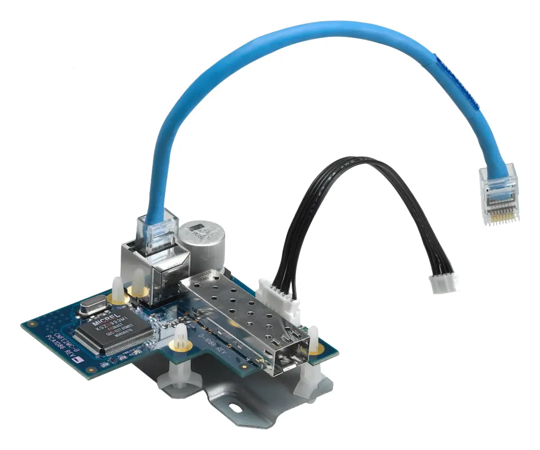 Bosch VG4-SFPSCKT AUTODOME Serisi Montaj Parçaları ve Aksesuarları Ethernet-SFP arayüz seti Bağlantı Aksesuarı