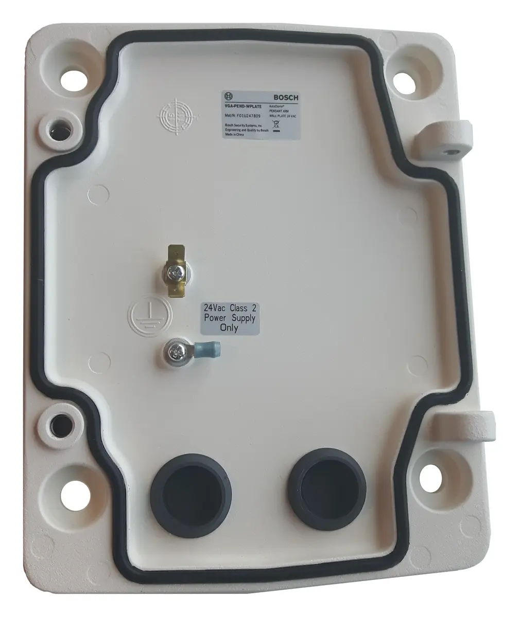 Bosch VGA-PEND-WPLATE AUTODOME Serisi Montaj Parçaları ve Aksesuarları VGA-PEND-ARM için montaj plakası