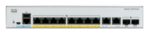 Cisco C1000-8T-2G-L 8 Port Gigabit 2x1G SFP Yönetilebilir Switch
