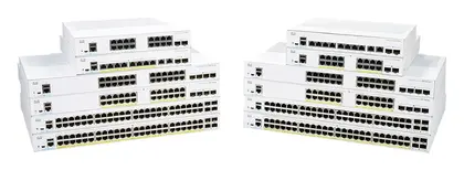 Cisco CBS350-8S-E-2G 8 Port Gigabit SFP 2x1G SFP Yönetilebilir Switch