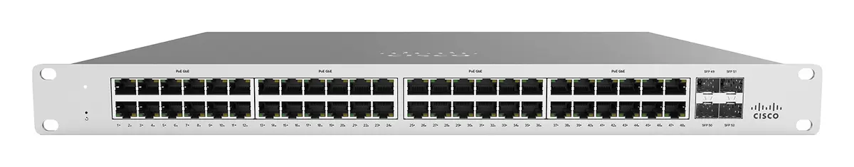Cisco MS120-8FP 8 Port Gigabit PoE+ Bulut Yönetimli Switch — görsel 2
