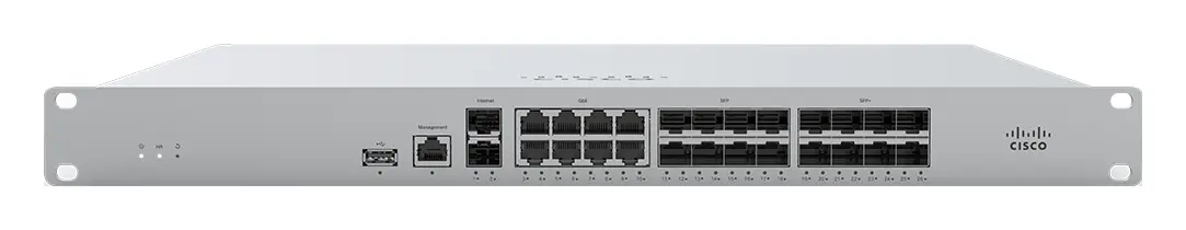 Cisco MX450 Meraki MX SD-WAN Güvenlik Cihazı (Firewall)