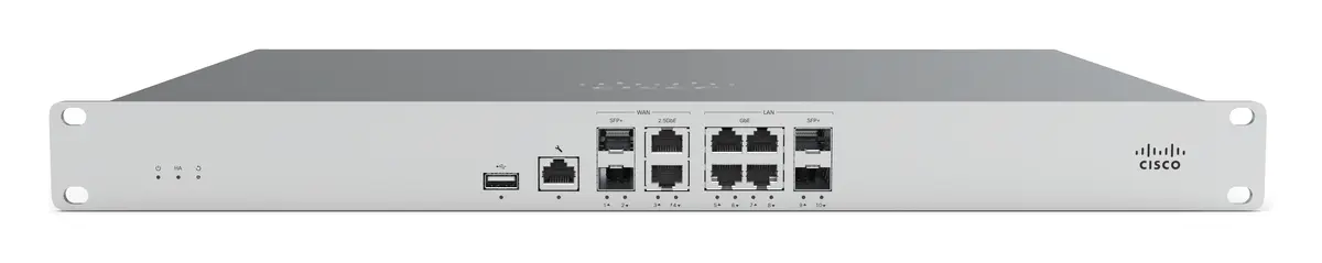Cisco MX95 Meraki MX SD-WAN Güvenlik Cihazı (Firewall)
