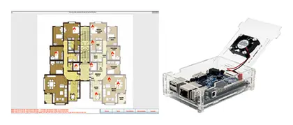Codesec MP504 Zone İzleme Paneli ve Yazılımı