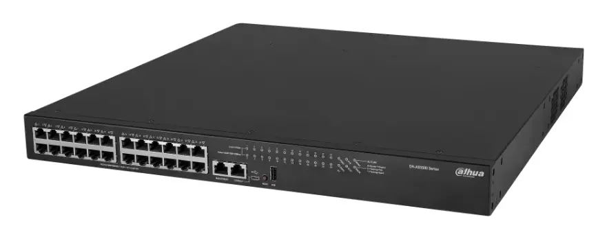 Dahua AS5500-24MGT4XF-600 28 Port (24 PoE) Gigabit PoE Switch