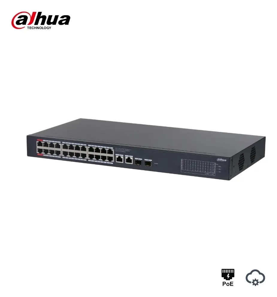 Dahua CS4228-24GT-375 24 Port Gigabit PoE Switch