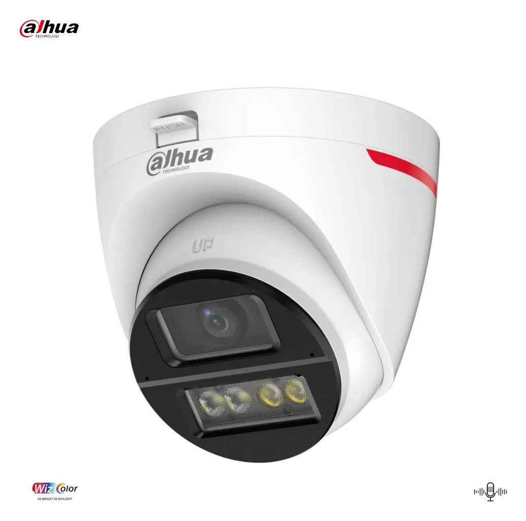 Dahua HAC-HDW1249X-A-PRO 2 MP Full-Color Sesli HD-TVI Dome Kamera