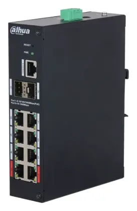 Dahua HS4210-8GT-90 10 Port (8 PoE) Gigabit PoE Switch