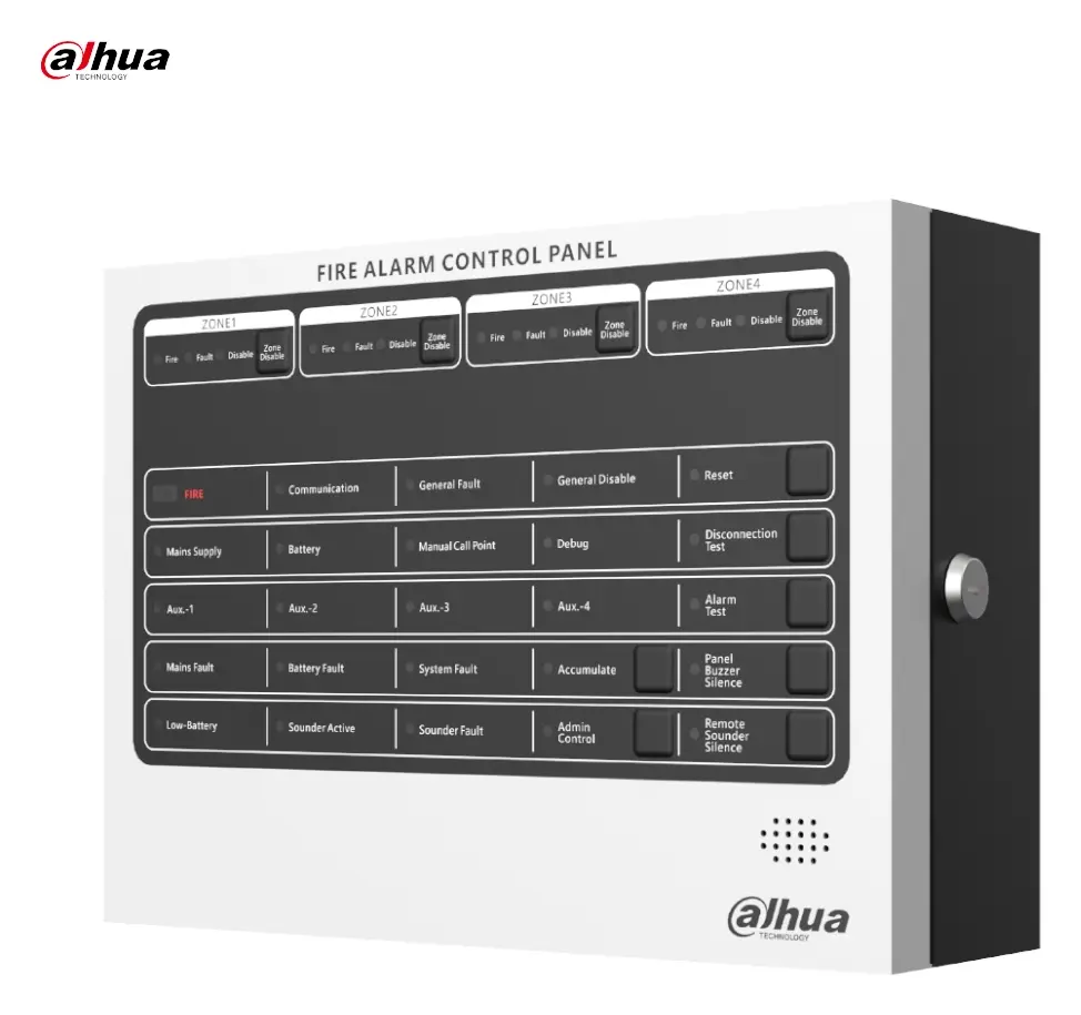 Dahua HY-C102-8 8 Bölgeli Konvansiyonel Yangın Alarm Paneli