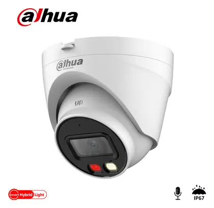 Dahua IPC-HDW1439V-SA-IL 4 MP Hibrit Işıklı Sesli IP Dome Kamera