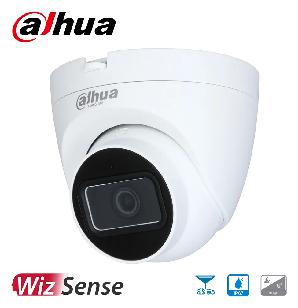 Dahua IPC-HDW2541T-S 5 MP WizSense Sesli IP Dome Kamera