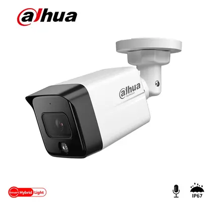 Dahua IPC-HFW1230TC1-SA-0360B 2 MP Hibrit Işıklı Sesli IP Bullet Kamera