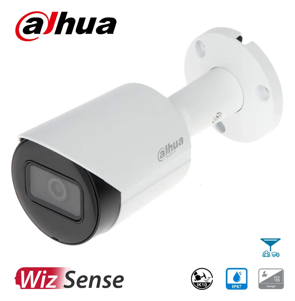 Dahua IPC-HFW2241S-S 2 MP WizSense Sesli IP Bullet Kamera