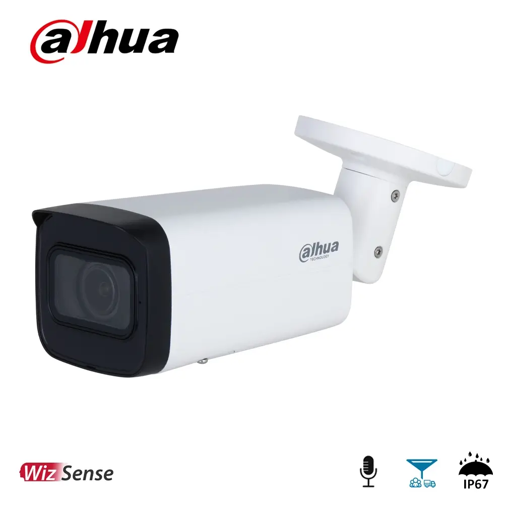 Dahua IPC-HFW2441T-AS 4 MP WizSense Sesli IP Bullet Kamera