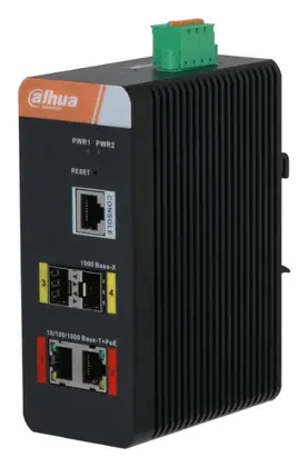 Dahua IS4204-2GT-120 4 Port (2 PoE) Gigabit Endüstriyel PoE Switch