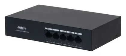 Dahua PFS3005-4GT-36 5 Port (4 PoE) Gigabit PoE Switch