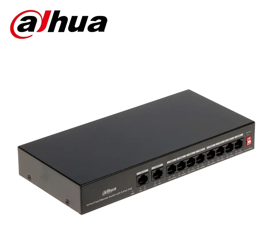 Dahua PFS3010-8ET-96 8 Port PoE Switch