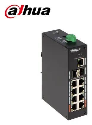 Dahua PFS3211-8GT-120 8 Port Endüstriyel Gigabit PoE Switch