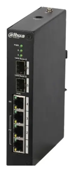Dahua PFS4206-4P-96 4 Port PoE Switch