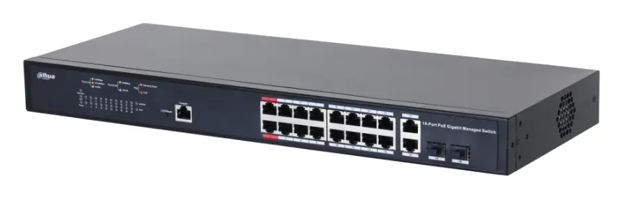 Dahua PFS4218-16GT-230 18 Port (16 PoE) Gigabit PoE Switch
