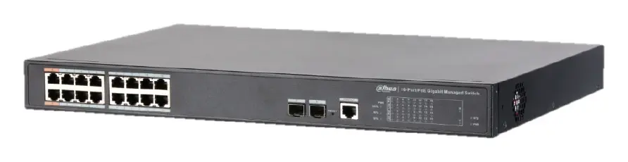 Dahua PFS4218-16GT-240 24 Port Gigabit PoE Switch — görsel 2
