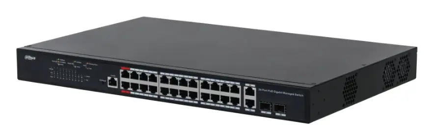 Dahua PFS4226-24GT-230 26 Port (24 PoE) Gigabit PoE Switch