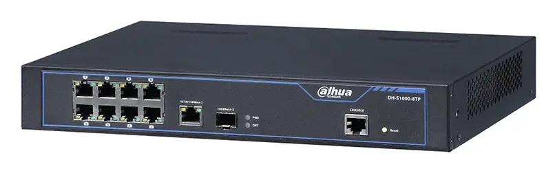 Dahua S1000-8TP 8 Port Endüstriyel PoE Switch