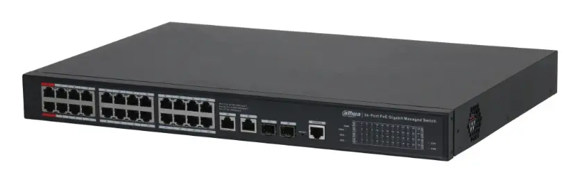 Dahua S4228-24GT-240 28 Port (24 PoE) Gigabit PoE Switch