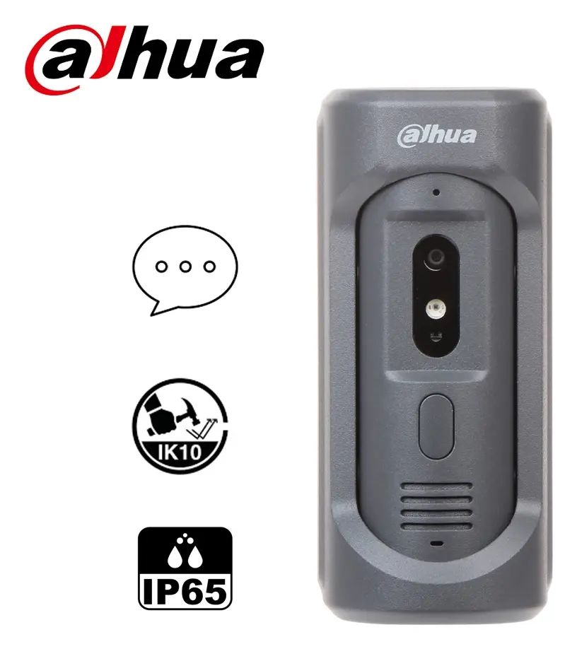Dahua VTO2101E-P-S2 Tekli Villa Tipi IP Zil Butonu