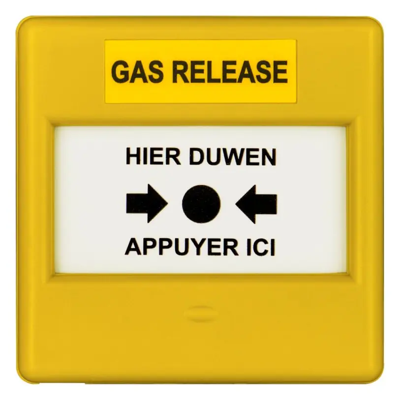 Eaton 4931110FUL-0145 Sarı Gövde Yangın İhbar Butonu