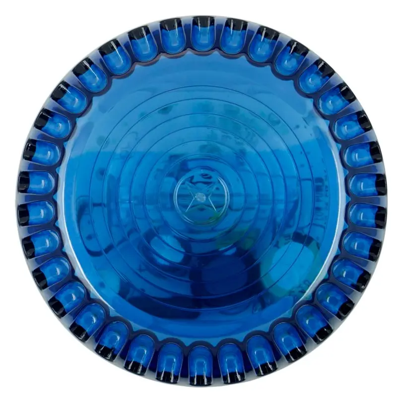 Eaton 531034FULL-0090 Solex Mavi Lens Derin Taban Yangın Flaşörü