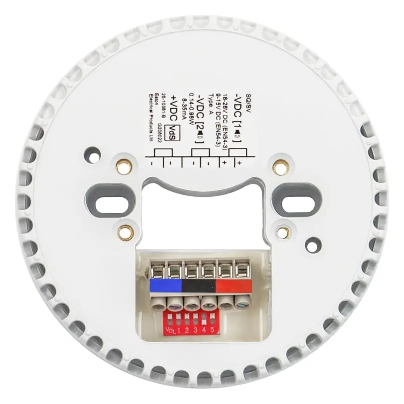 Eaton 580002FULL-0001X Squashni Beyaz Gövde Sirenli / Flaşörlü Dedektör Tabanı