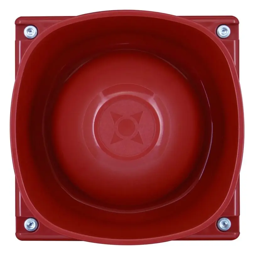 Eaton 651012FULL-1107X Symphoni Dış Ortam Kırmızı Gövde Yangın Sireni