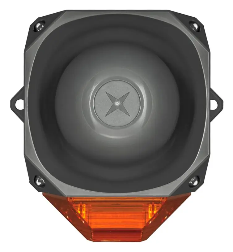 Eaton 7092271FUL-0148 Asserta 115/230V AC Amber Lens Yangın Sireni / Flaşör