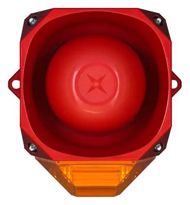 Eaton 7092278FUL-0166 Asserta 115/230V AC Amber Lens Yangın Sireni / Flaşör