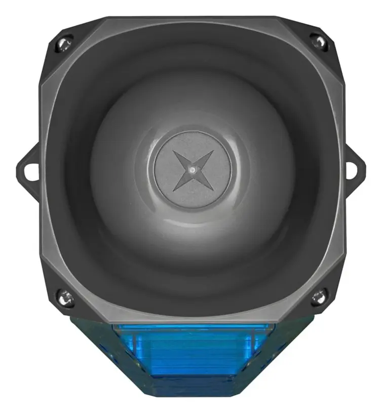 Eaton 7092289FUL-0233 Asserta 9-60V DC Mavi Lens Yangın Sireni / Flaşör