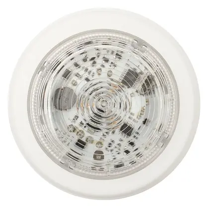 Eaton 811030FULL-0047 Solista Şeffaf Lens Yeşil Flaş Beyaz Gövde Yangın Flaşörü