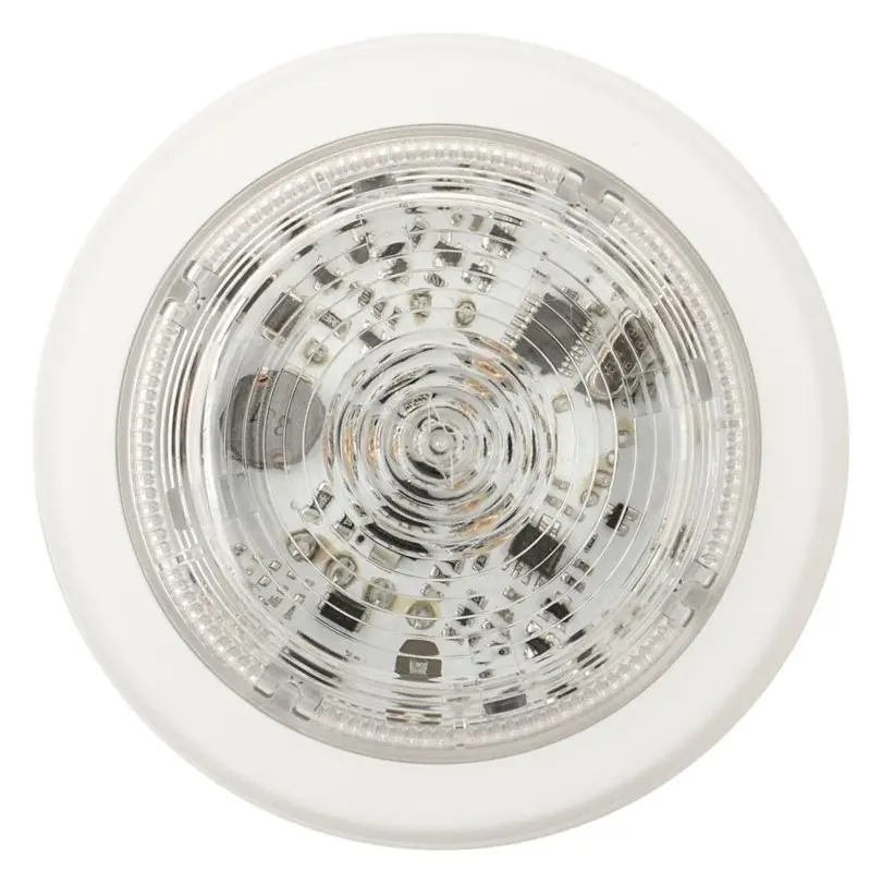 Eaton 811051FULL-0069 Solista Şeffaf Lens Kırmızı Flaş Beyaz Gövde Yangın Flaşörü