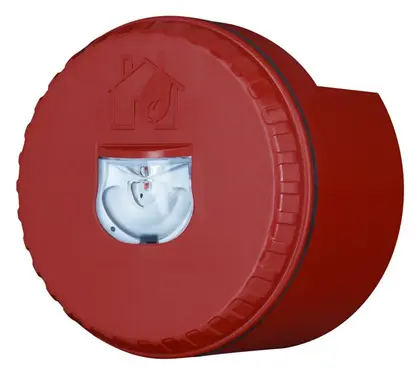 Eaton 812014FULL-0174X Solista LX Kırmızı Flaş Kırmızı Gövde Yangın Flaşörü