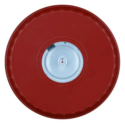 Eaton 812027FULL-0184X Solista LX Kırmızı Flaş Kırmızı Gövde Sığ Taban Yangın Flaşörü