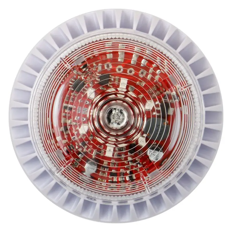 Eaton 8210125FULL-0007X RoLP Şeffaf Lens Amber Flaş Derin Taban Yangın Sireni / Flaşör