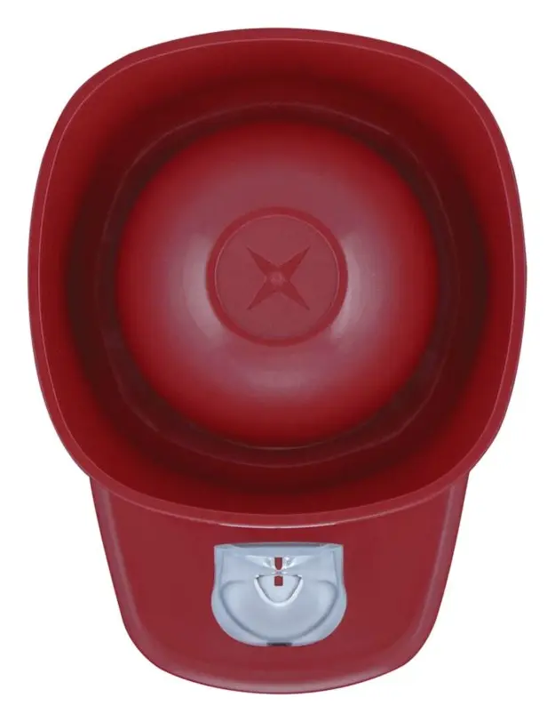 Eaton 8500045FULL-0233X Symphoni LX Kırmızı Flaş Kırmızı Gövde Yangın Sireni / Flaşör