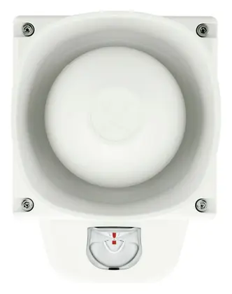 Eaton 8500049FULL-0049X Symphoni LX Dış Ortam Kırmızı Flaş Yangın Sireni / Flaşör