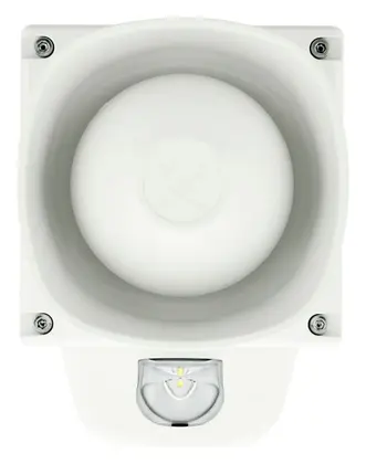 Eaton 8500087FULL-0087X Symphoni LX Dış Ortam Beyaz Flaş Yangın Sireni / Flaşör