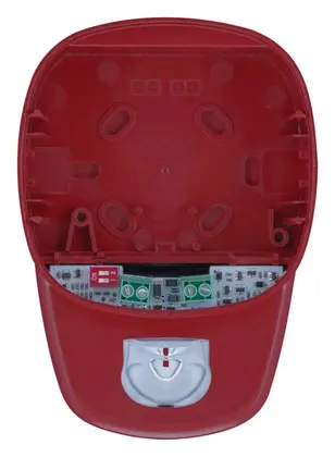 Eaton 8500095FULL-0095X Symphoni LX Kırmızı Flaş Kırmızı Gövde Sirenli / Flaşörlü Dedektör Tabanı