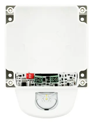 Eaton 8500097FULL-0097X Symphoni LX Beyaz Flaş Beyaz Gövde Sirenli / Flaşörlü Dedektör Tabanı