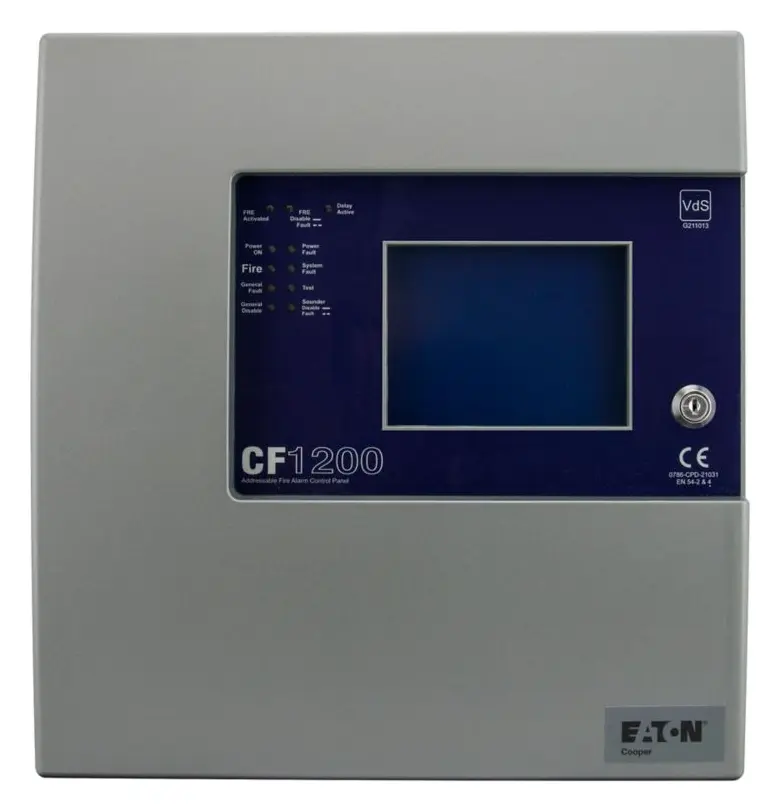 Eaton CF1200 CF1000 2 Loop Adresli Yangın Alarm Paneli