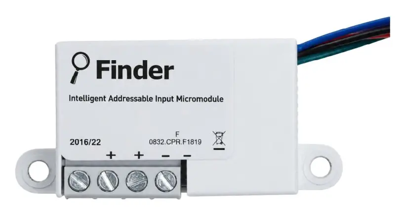Finder FF MICM250-1/1 Intelligent Adresli Entegre Kısa Devre İzolatörlü Giriş ve Çıkış Mikromodülü